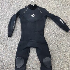 Rip Curl 4/3 Chest-Zip Full Wetsuit Size medium